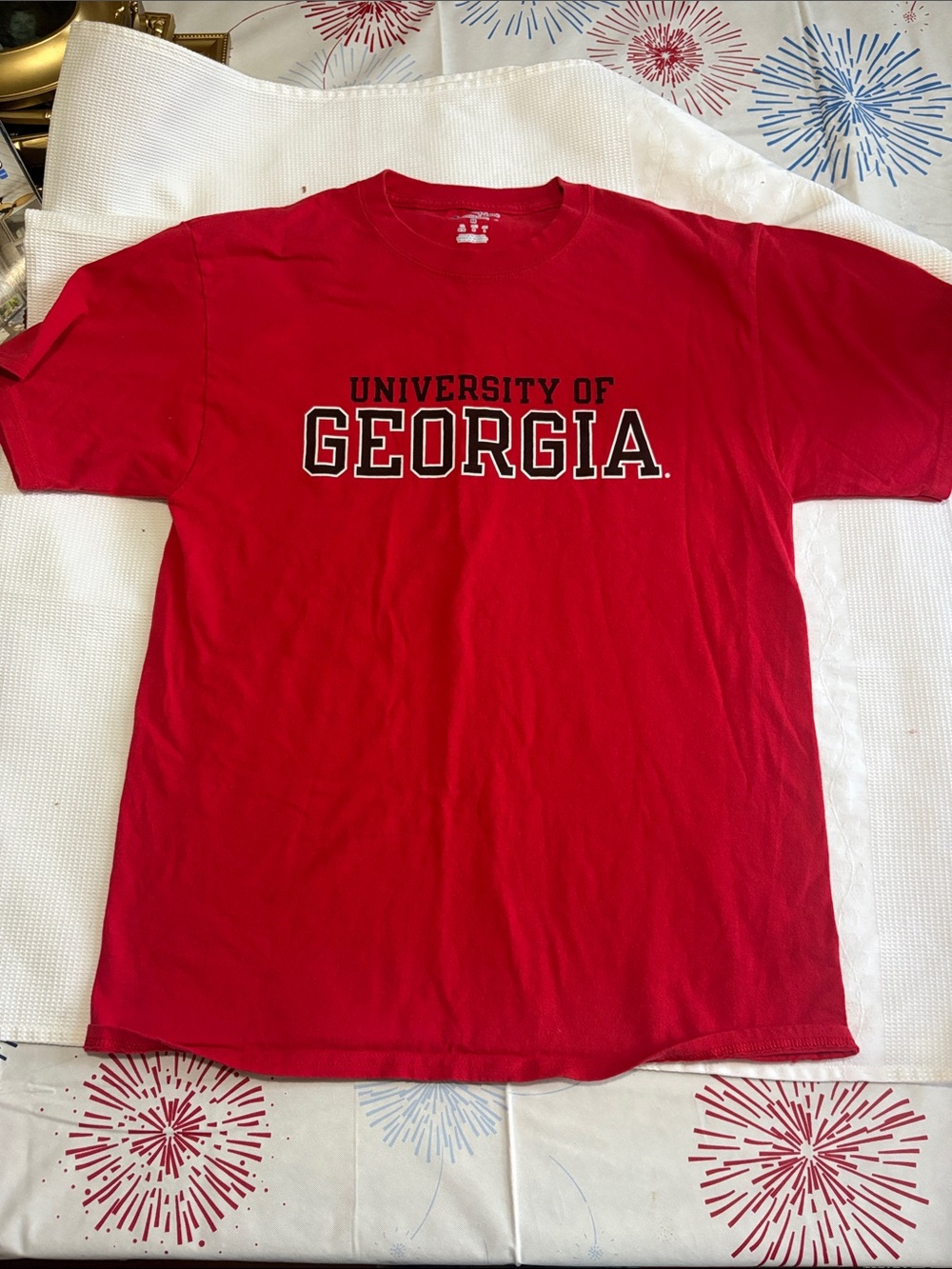 UNIVERSITY OF GEORGE CREWNECK SHORT SLEEVE T-SHIRT